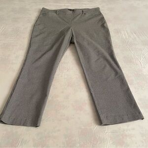 Hilary Radley Black and White Houndstooth Pants size XXL